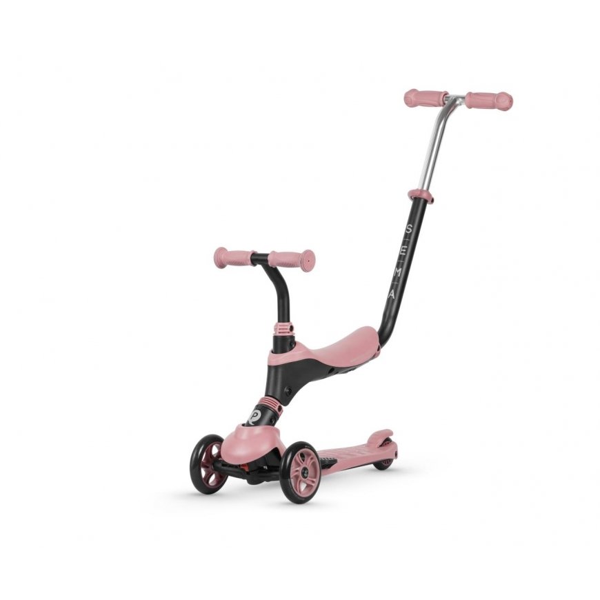 Qplay Scooter Sema 3in1 Rožinė – 5