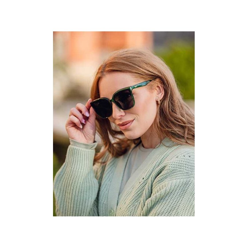 Vuch Trisha Sunglasses Green Sunglasses