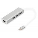 Digitus DA-70255 kannettavien tietokoneiden telakka ja porttitoistin USB 3.2 Gen 1 (3.1 Gen 1) Type- Digitus DA-70255 kannettavien tietokoneiden telakka ja porttitoistin USB 3.2 Gen 1 (3.1 Gen 1) Type-