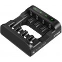 Xtar 4 x Ni-MH ja 1,5 V Li-ion AA/AAA akkulaturi L4 Xtar 4 x Ni-MH ja 1,5 V Li-ion AA/AAA akkulaturi L4