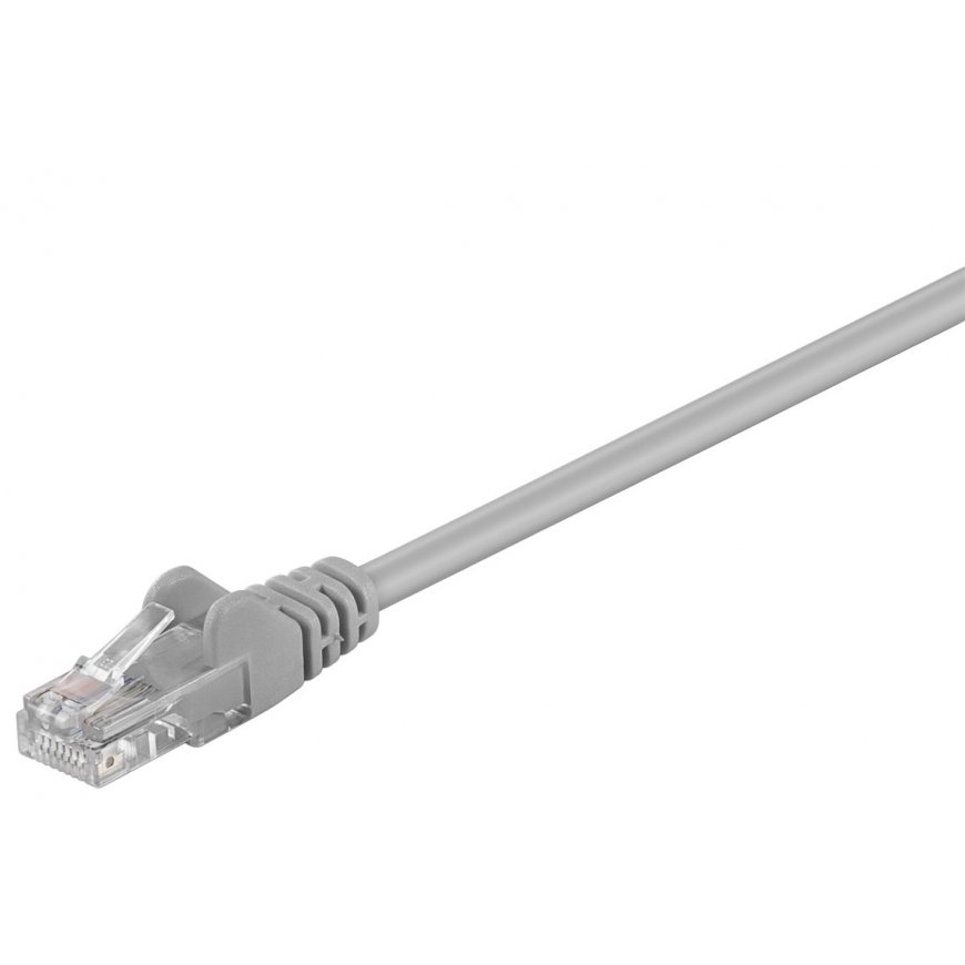 Goobay 68367 сетевой кабель Серый 3 m Cat5e U/UTP (UTP)