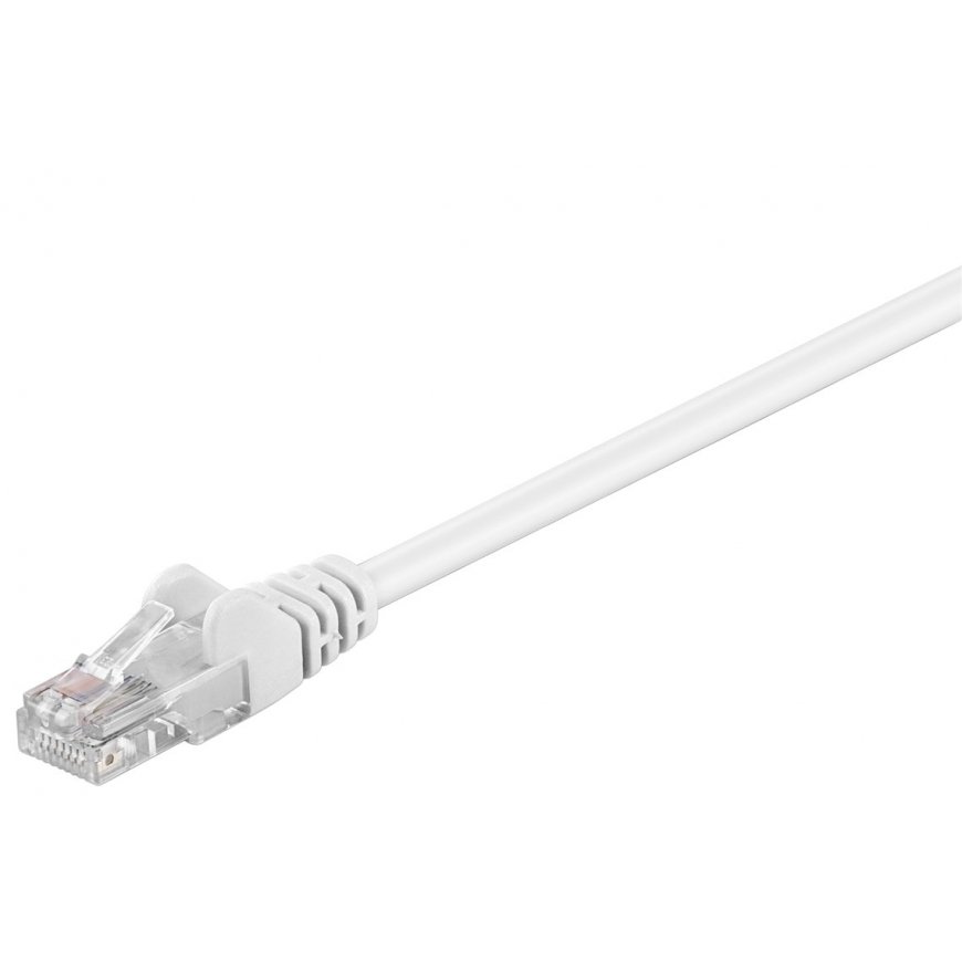 Goobay 68614 tinklo kabelis Balta 0,25 m Cat5e U/UTP (UTP)