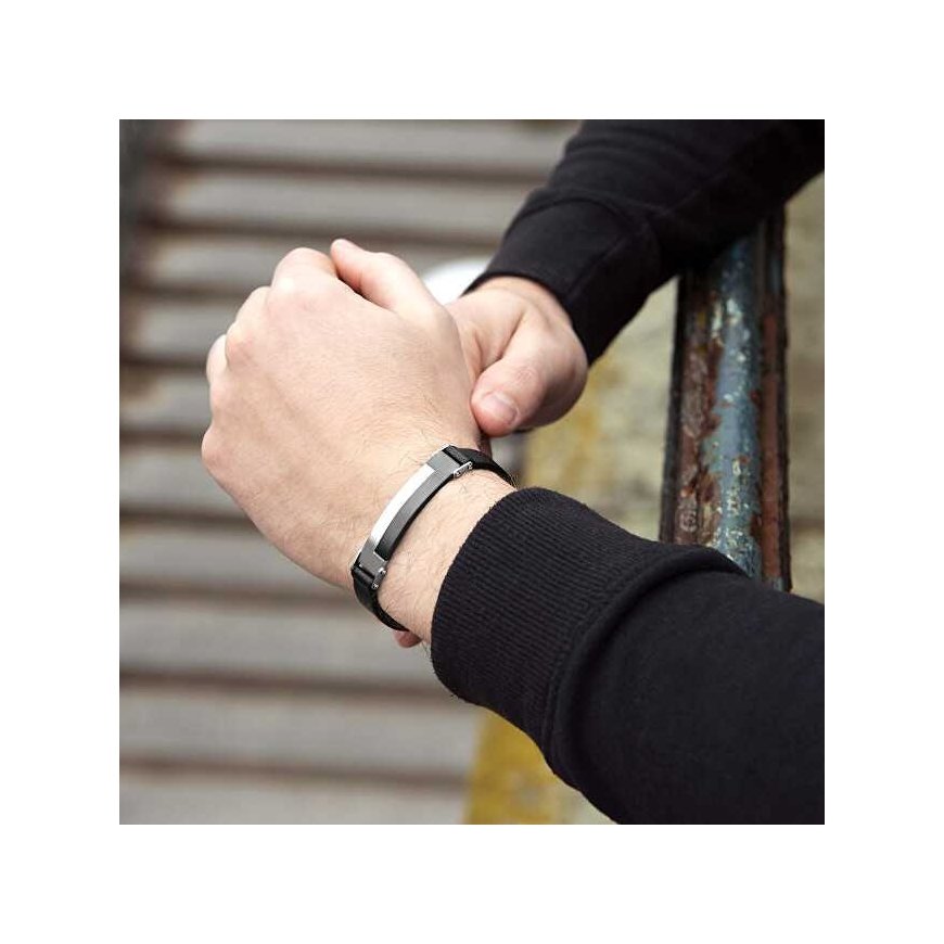 Troli Timeless leather bracelet for men Leather VEDB0290S – 2