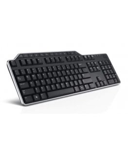 DELL 580-17682 keyboard Universal USB QWERTY Finnish, Swedish Black