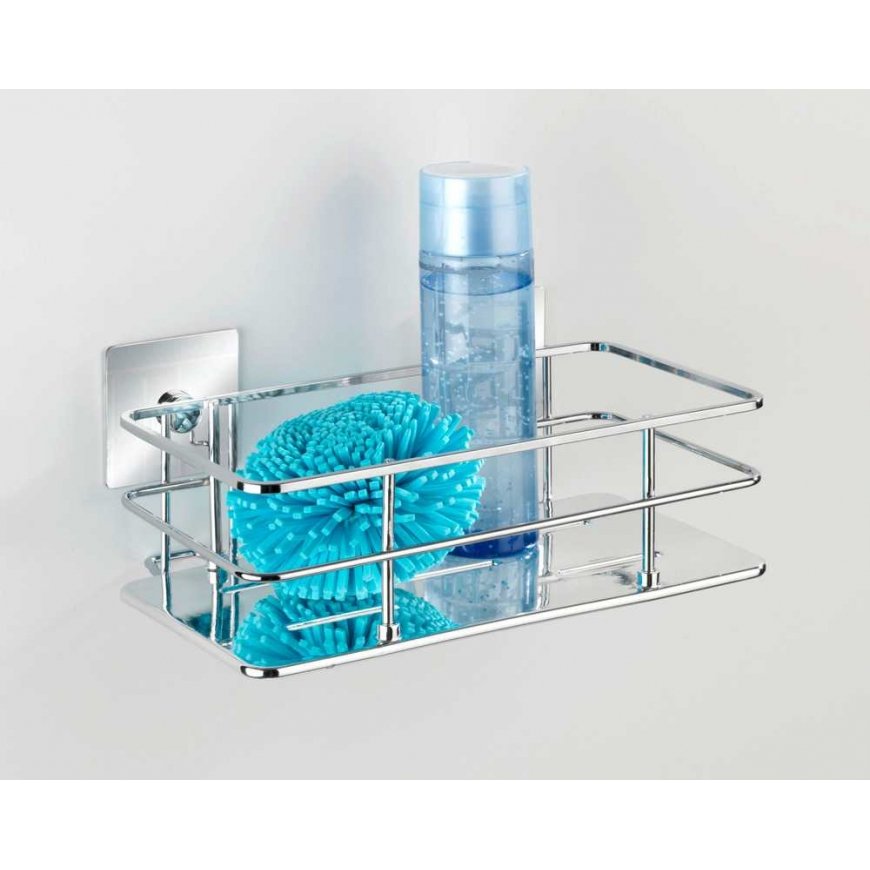 WENKO 23854100 vannitoa seinariiul Roostevaba teras – 2