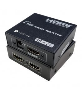 Techly IDATA HDMI-4K230 video splitter 2x HDMI