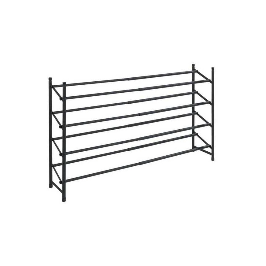 Telescopic shoe rack HERO, black, WENKO – 3