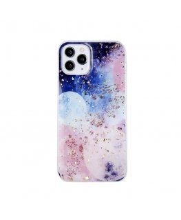 Fusion Gold Glam Galactic silicone case for Samsung A546 Galaxy