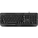 Genius KB-118 II, keyboard CZ/SK, klasyczna, waterproof rodzaj with cable (PS/2), black Genius KB-118 II, keyboard CZ/SK, klasyczna, waterproof rodzaj with cable (PS/2), black