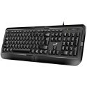 Genius KB-118 II, näppäimistö CZ/SK, klassinen, vedenpitävä tyyppi kaapelilla (PS/2), musta Genius KB-118 II, näppäimistö CZ/SK, klassinen, vedenpitävä tyyppi kaapelilla (PS/2), musta