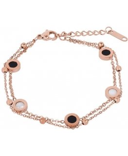 Troli Double bronze steel bracelet
