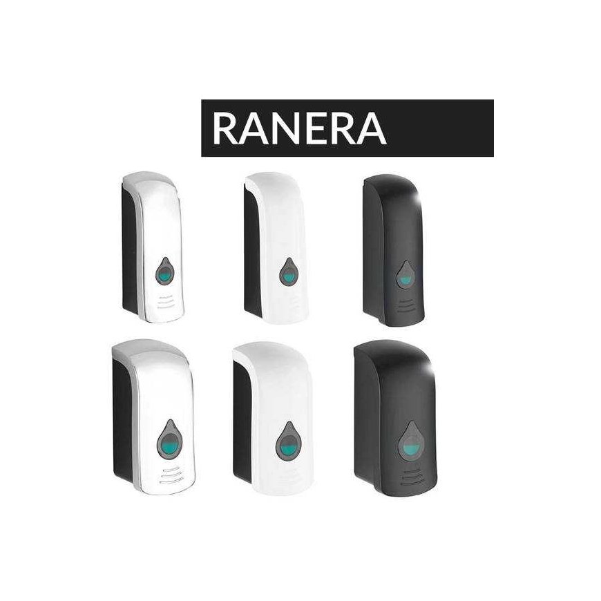 Soap and disinfectant liquid dispenser RANERA, white, 280 ml, Wenko – 4