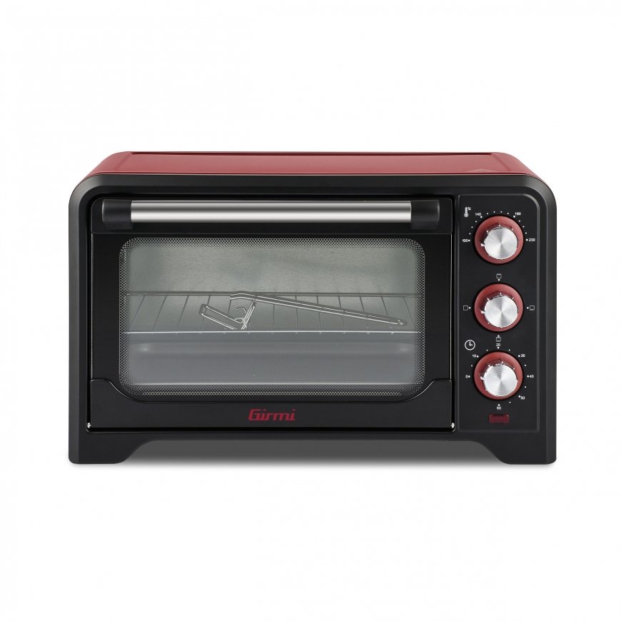 Girmi FE20 20 L 1380 W Melns, Sarkans Grils