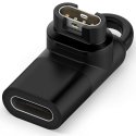 Adapter USB-C Beline do ładowania zegarków Garmin czarny Adapter USB-C Beline do ładowania zegarków Garmin czarny