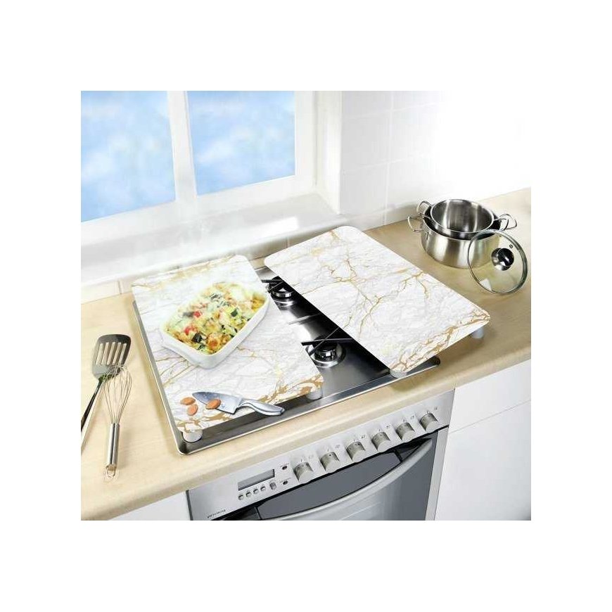 PIECES Protective plates for marble stove, 2 pcs., Wenko – 2