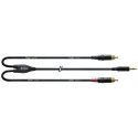 Cordial CFY 3 WCC аудио кабель 3 m 2 x RCA 3,5 мм Черный