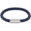 Tommy Hilfiger Stylish blue leather bracelet 2790480 Tommy Hilfiger Stylish blue leather bracelet 2790480