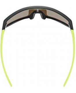 Akiniai Uvex skyrise jr. juodas-yellow matt / mirror yellow