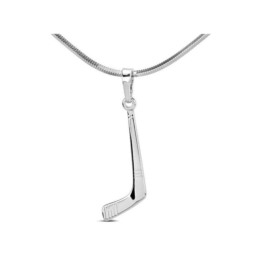 Silvego Silver pendant Hockey stick SILVEGOB10340ZT