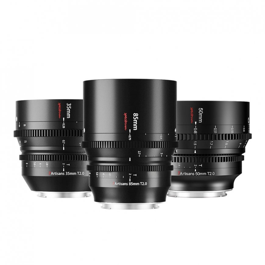 7Artisans 85mm T2.0 Canon RF MILC/SLR Elokuvaobjektiivi musta – 3