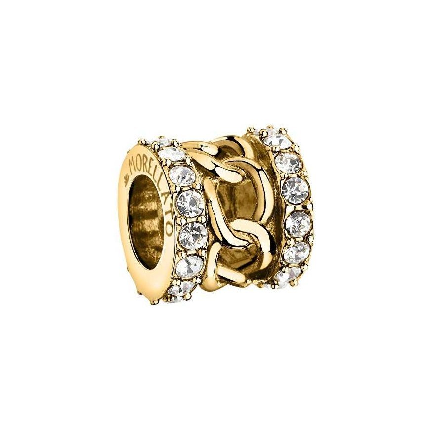 Morellato Modern gold-plated bead with drop