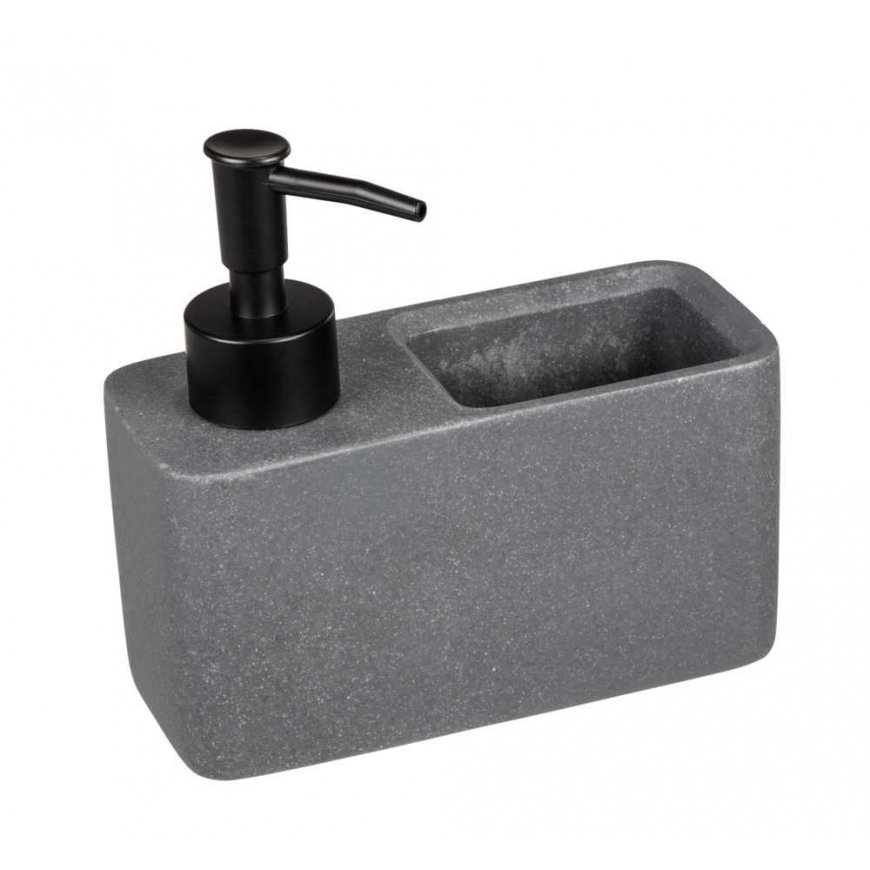 WENKO 54669100 ziepju dozators 0,15 L Melns, Pelēks