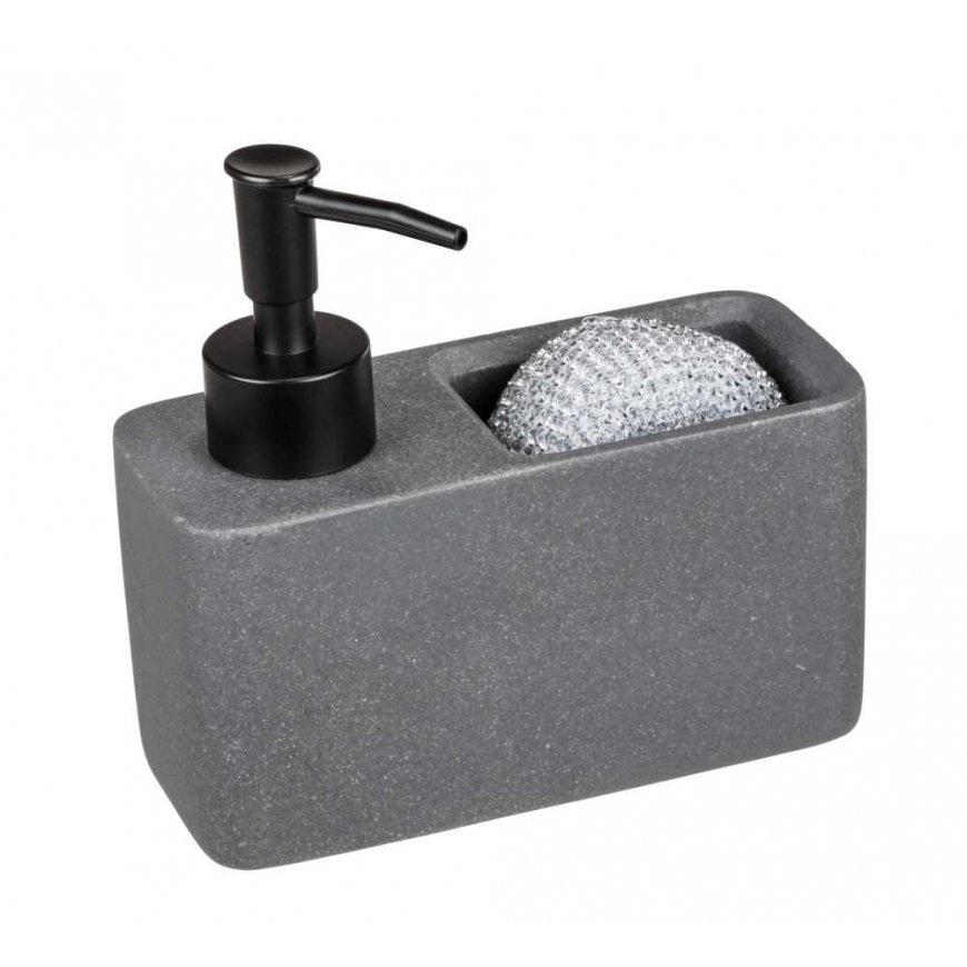 WENKO 54669100 дозатор мыла 0,15 L Черный, Серый – 2