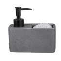 WENKO 54669100 ziepju dozators 0,15 L Melns, Pelēks