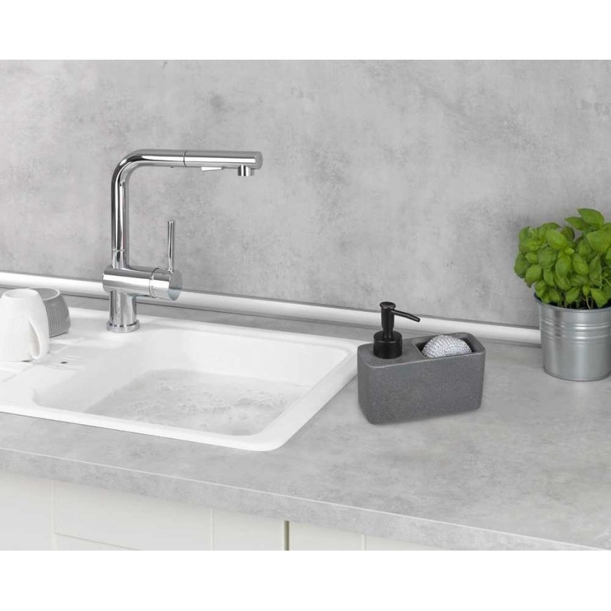 WENKO 54669100 дозатор мыла 0,15 L Черный, Серый – 5