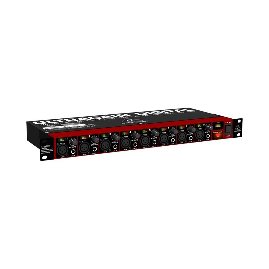 Behringer ULTRAGAIN DIGITAL ADA8200 8 kanāli