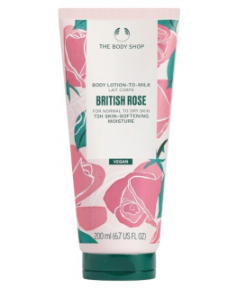 The Body Shop Body lotion for normal to dry skin British Rose (Body lotion) 200 ml 200ml For women