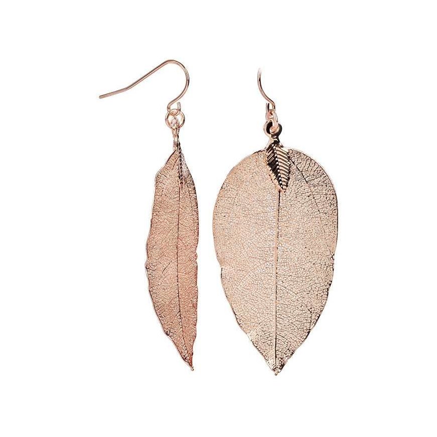 Troli Rose kultaiset korvakorut Laurel leaves Laurel