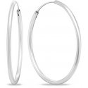 Brilio Silver Brilio Silver Timeless silver hoop earrings EA69 Brilio Silver Brilio Silver Timeless silver hoop earrings EA69