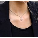 Beneto Original silver heart pendant AGH514 Beneto Original silver heart pendant AGH514