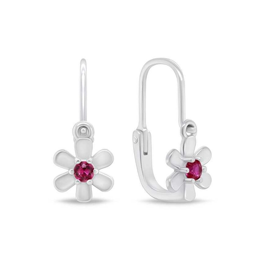 Brilio Silver Brilio Silver Design girl´s silver earrings Flowers EA193WR – 4