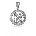 JVD Sidabrinis pendant Aquarius SVLP0713XH200VO JVD Sidabrinis pendant Aquarius SVLP0713XH200VO