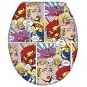 Pop-Art tualeto sėdynė - Duroplast, laisvai krintanti, WENKO Pop-Art tualeto sėdynė - Duroplast, laisvai krintanti, WENKO