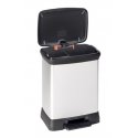 Curver Deco Bins Deco 28 L Прямоугольный Пластик Черный, Серый Curver Deco Bins Deco 28 L Прямоугольный Пластик Черный, Серый
