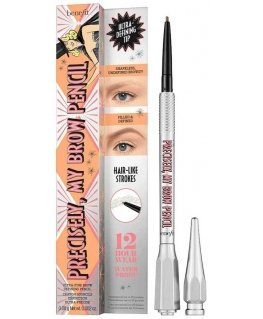 Benefit Precisely My Brow Pencil Ultra-Fine kulmakynä, sävy: 3,75 - Warm Medium Brown, 0,08 g