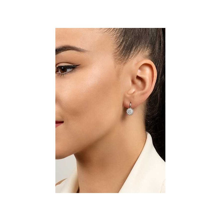 Brilio Silver Charming silver earrings with zircons EA253W – 4