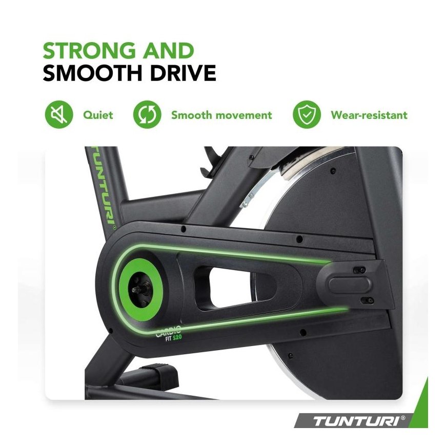 Spinningratas TUNTURI Cardio Fit S20 Sprinter Bike – 2