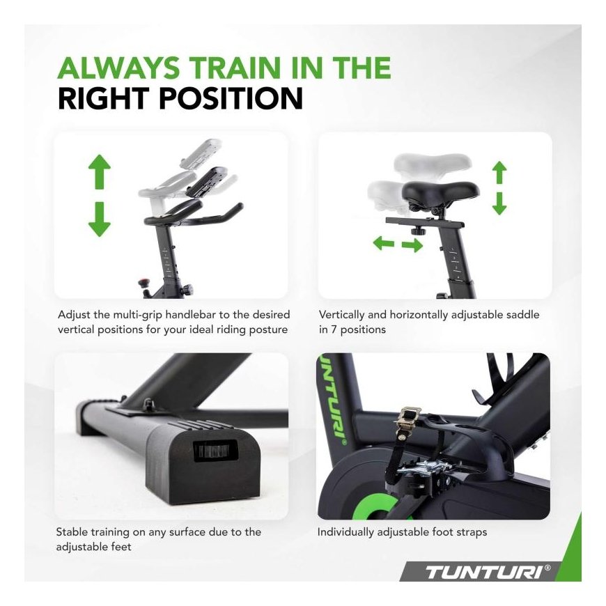 Spinning bike TUNTURI Cardio Fit S20 Sprinter Bike – 5