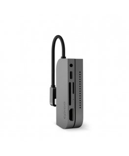 Epico 9915111900029 laptop dock/port replicator USB 3.2 Gen 1 (3.1 Gen 1) Type-C Grey