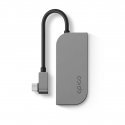 Epico 9915111900029 dokstacija USB 3.2 Gen 1 (3.1 Gen 1) Type-C Pelēks