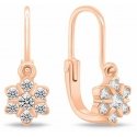 Brilio Silver Dazzling girls gold-plated earrings EA188R Brilio Silver Dazzling girls gold-plated earrings EA188R
