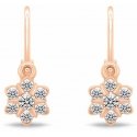 Brilio Silver Dazzling girls gold-plated earrings EA188R Brilio Silver Dazzling girls gold-plated earrings EA188R