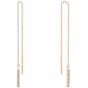 Brilio Silver Long chain earrings with zircons EA1007R Brilio Silver Long chain earrings with zircons EA1007R