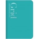 Nakabayashi Coltd Užrašų knygelė "Logical Prime Grid" B6, langeliais 2,5 mm-turkio spalvos NB601-7 Nakabayashi Coltd Užrašų knygelė "Logical Prime Grid" B6, langeliais 2,5 mm-turkio spalvos NB601-7