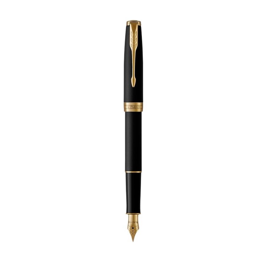 Parker 1931516 lodīšu pildspalva Melns, Zelts