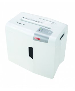 HSM X5 paper shredder Particle-cut shredding 58 dB 22 cm Silver, White